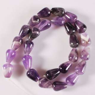 amethyst natural gemstone fabulous loose beads 1 strand ( 