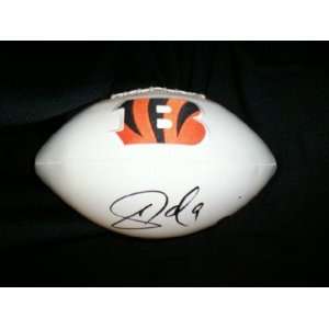  Carson Palmer Signed Football White Panel with B 