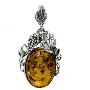   Sterling Silver Royal Grapevine Pendant: Ian and Valeri Co.: Jewelry