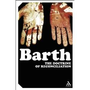   the Doctrine of of Reco (Continuum Im [Paperback] Karl Barth Books