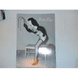    Vintage Collectible Postcard : Bettie Page: Everything Else