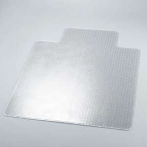   Chair Mat for Medium Pile Carpet, 46w x 60h, Clear: Office Products