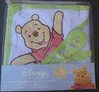 ALL WINNIE THE POOH CHARACTERS 3 PIECE EMBROIDERED BATH TOWEL SET 