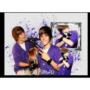 Unique JUSTIN BIEBER Laptop Skin Decal 1   Leather Look 
