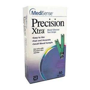  Precision Xtra Blood Glucose Test Strips Box of 50ct 