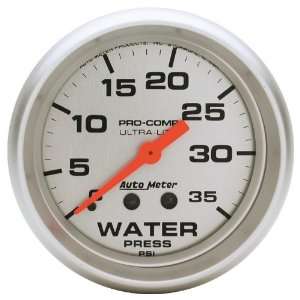   Meter 4407 2 5/8 0 35 PSI Mechanical Water Pressure Gauge: Automotive