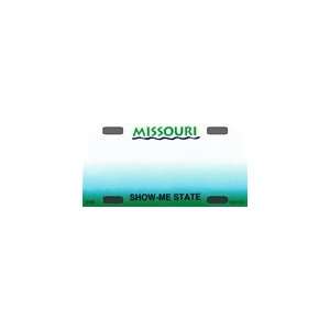 : Missouri State Background Blanks FLAT Bicycle License Plates Blanks 