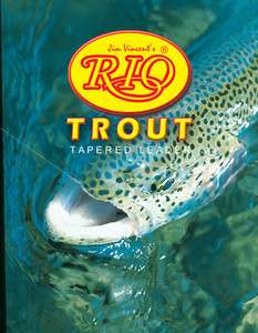 NEW RIO TROUT TAPERED LEADERS   9 3X 3 PACK     