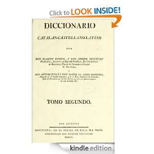 Diccionario catalan castellano latino (Catalan Edition) Esteve 