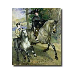  Horsewoman In The Bois De Boulogne 1873 Giclee Print