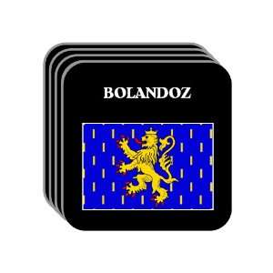  Franche Comte   BOLANDOZ Set of 4 Mini Mousepad Coasters 