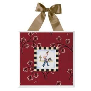  Red Rodeo Cowboy Glicee Print