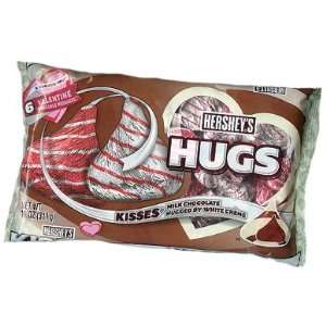 Hersheys Hugs Milk Chocolate Hugged By White Creme 11 oz. Bag 