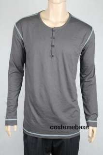 Dexter Kill Shirt Morgan Henley Long Sleeve T shirt Costume Uniform 