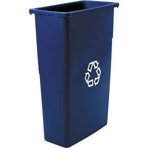  Rubbermaid Paper Recycling Bin Blue 23 Gal , (RUB354075BE 