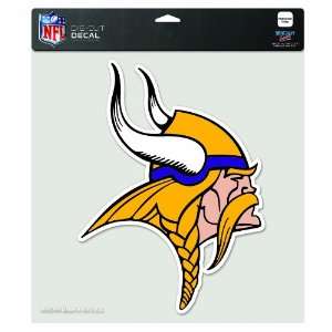  NFL Minnesota Vikings 8 by 8 Inch Diecut Colored Decal 