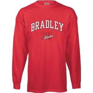  Bradley Braves Kids/Youth Perennial Long Sleeve T Shirt 