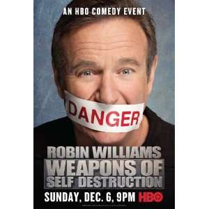  Robin Williams: Weapons of Self Destruction Movie Poster 