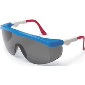   Safety Glasses   Tomahawk   Red/White/Blue Frame  : Home Improvement