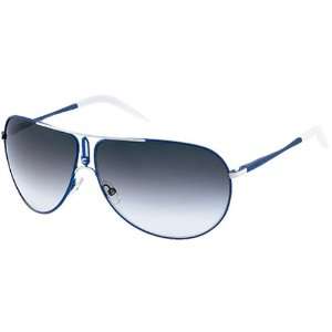  Gipsy/S Adult Aviator Metal Sports Sunglasses   Blue White/Dark 