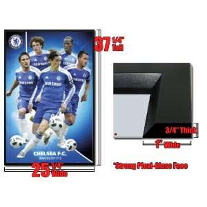    Framed Chelsea FC Team Collage Poster 33678