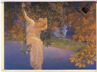 MAXFIELD PARRISH Greeting Cards REVERIES Set of 3 NEW  