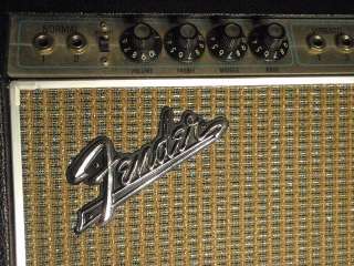 Fender 1969 Showman Reverb Amp & Cabinet All Original Vintage 15 JBL 