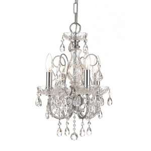  Imperial Collection 4 Light 16 Polished Chrome Crystal 