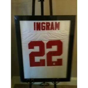  Mark Ingram Autographed Jersey   Alabama White 