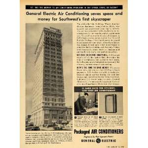 1955 Ad General Electric Co Air Conditioning ALICO Bldg 
