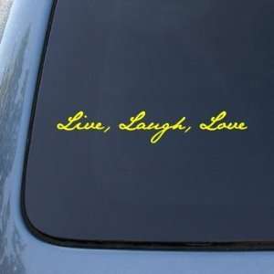  LIVE LAUGH LOVE   Vinyl Car Decal Sticker #1535  Vinyl 