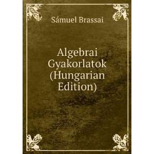    Algebrai Gyakorlatok (Hungarian Edition) SÃ¡muel Brassai Books