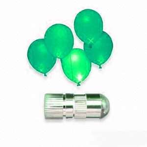  LED Balloon Light, Green   Steady Light 12pcs