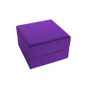 Moz Square 44 x 44 x 17 Foam Seating   Microfiber Purple  