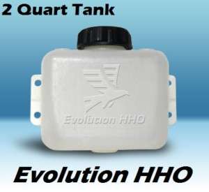 Quart HHO Dry Cell reservoir bubbler tank kit  