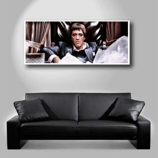 SCARFACE AL PACINO dvd home theater painting CANVAS ART GICLEE PRINT 