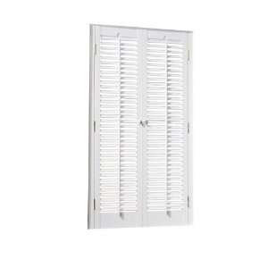 allen + roth 23 25W x 20L Colonial White Faux Wood Interior Shutter 