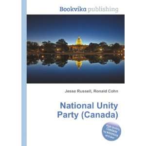   National Unity Party (Canada) Ronald Cohn Jesse Russell Books