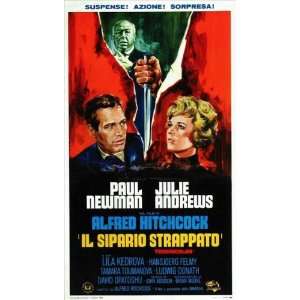 Torn Curtain Poster Italian 27x40 Paul Newman Julie Andrews Lila 