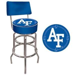  Air Force Padded Bar Stool with Back: Everything Else