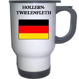  Germany   HOLLERN TWIELENFLETH White Stainless Steel Mug 