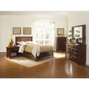  Wildon Home Winona Bed in Brown   Eastern King: Home 