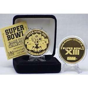  Highland Mint Super Bowl XIII Flip Coin: Sports & Outdoors