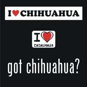  I love Chihuahua and got Chihuahua 3 Sticker pack Arts 
