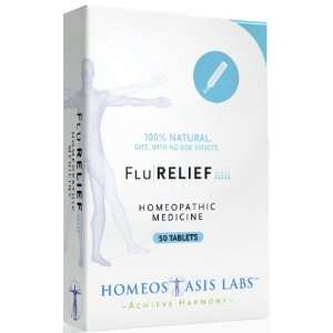  Homeostasis Labs Flu Relief, 50 Count Health & Personal 
