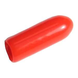  Red 3/32 Vinyl End Cap fits .098 Rod and Tubing: Toys 