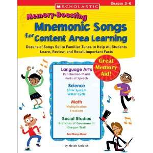   Mnemonic Songs For By Scholastic Teaching Resources: Toys & Games
