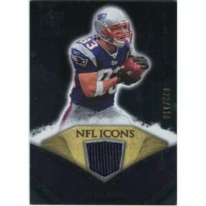   NFL Icons Jersey Silver #NFL49 Wes Welker /150 Sports Collectibles