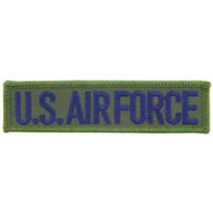  U.S. Air Force Patch Green 1 1/4 x 5 1/4 Patio, Lawn 