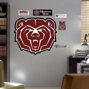  Missouri State Bears Logo Fathead NIB 